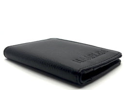 HAARLEM Men KUZE 21200 Leather Mini Wallet Black