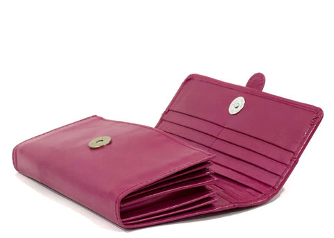 HAARLEM Women KOZA 26805 Leather Wallet Purple