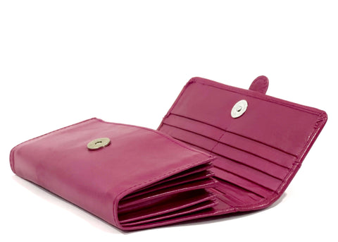 HAARLEM Women KOZA 26805 Leather Wallet Purple