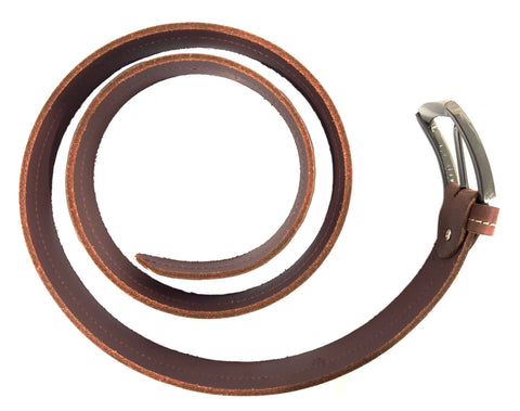 HAARLEM Men KUZE 16350 Leather Belt 2 Shade Brown