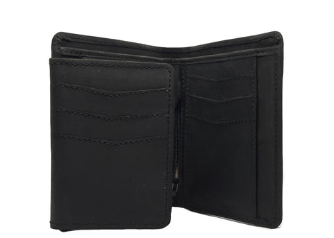 HAARLEM Men DERMA 23862 Leather Wallet Black