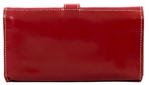HAARLEM Women KOZA 26815 Leather Wallet Red