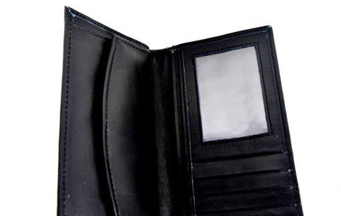 HAARLEM Women KUZE 26400 Leather Long Wallet Black