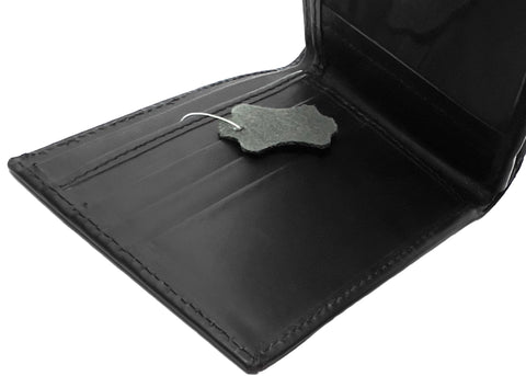 HAARLEM Men LEER 25140 Leather Wallet Black