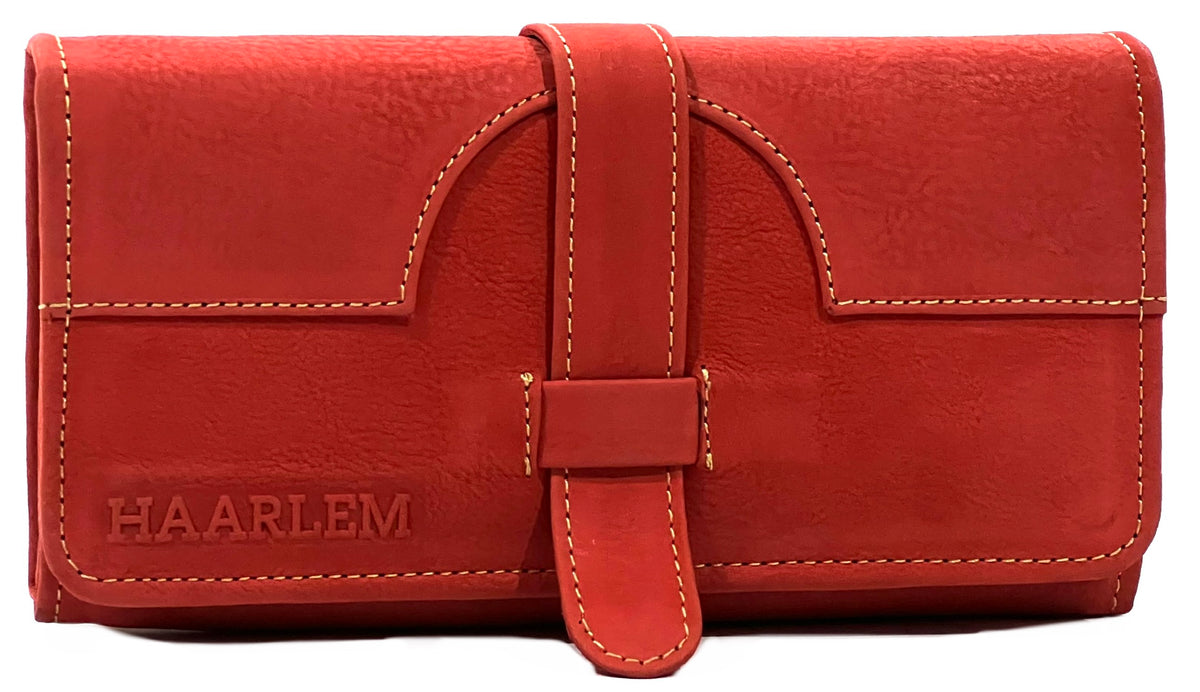 HAARLEM Women KOZA 26810 Leather Wallet Red