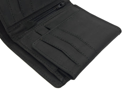 HAARLEM Men DERMA 23862 Leather Wallet Black