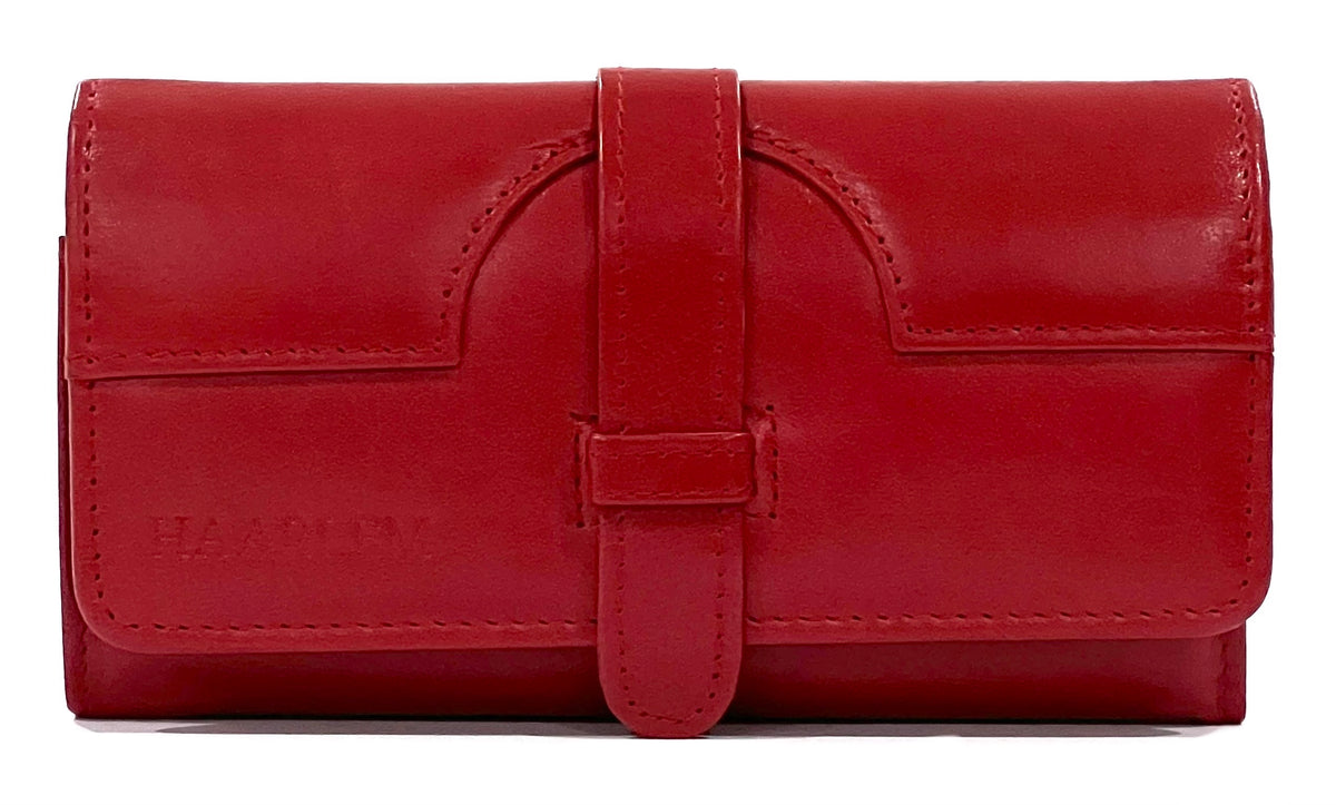 HAARLEM Women KOZA 26801 Leather Wallet Red