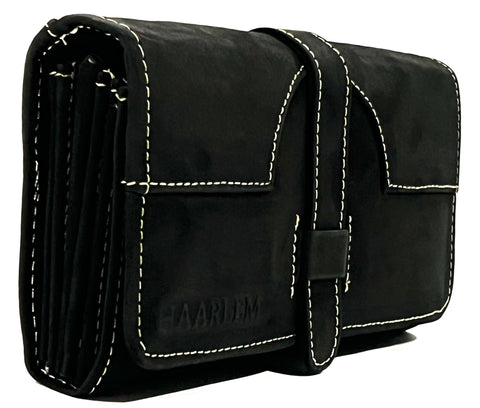 HAARLEM Women KOZA 26813 Leather Wallet Black