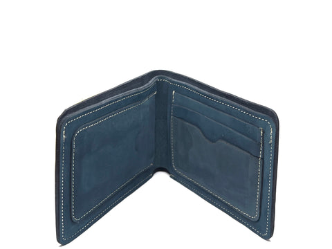 HAARLEM Men DERMA 29552 Leather Wallet Blue