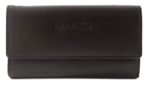 HAARLEM Women PIELE 25254 Leather Wallet Brown