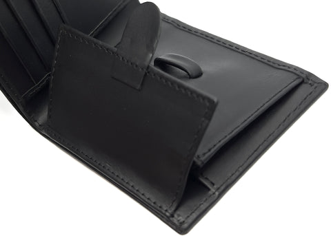 HAARLEM Men LADER 27890 Leather Wallet Black