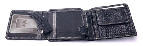 HAARLEM Men KUZE 29400 Leather Wallet Black