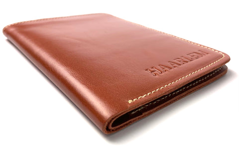 HAARLEM Men KUZE 21600 Leather Wallet Brown